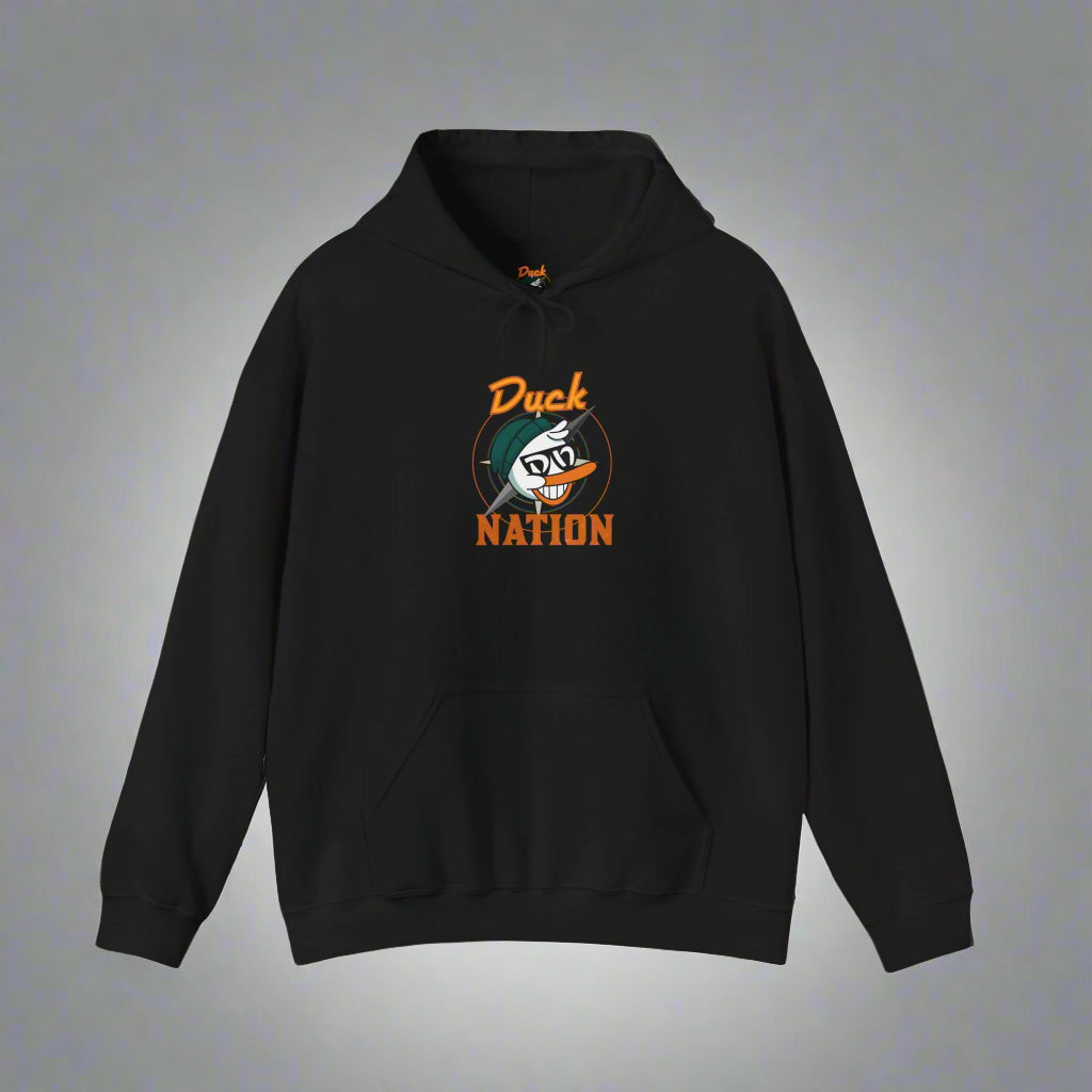 Duck Nation Hoodie - Bold Rebellious Flock Leader Design