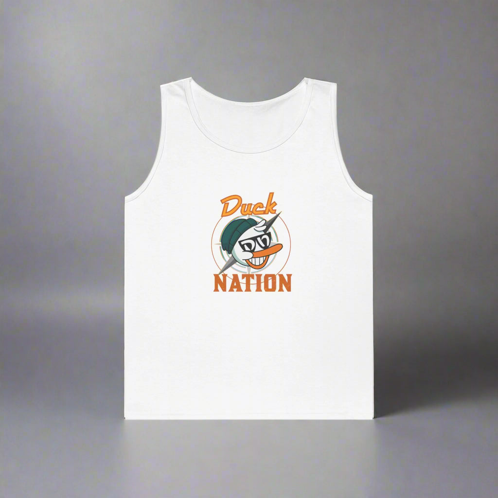 Duck Nation Tank Top - For the Quacker with Muscles and Attitude to Show