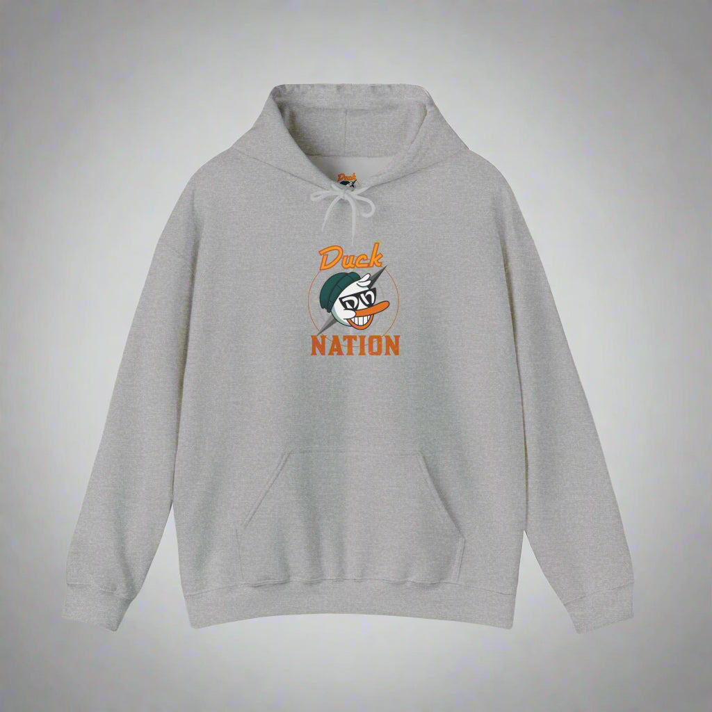 Duck Nation Hoodie - Bold Rebellious Flock Leader Design