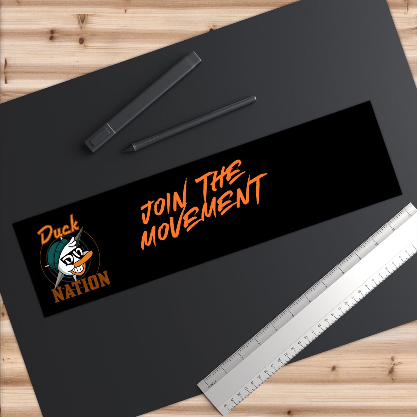 Duck Nation - Join the Movement Bumper Stickers | Launch Sticker for Duck Nation
