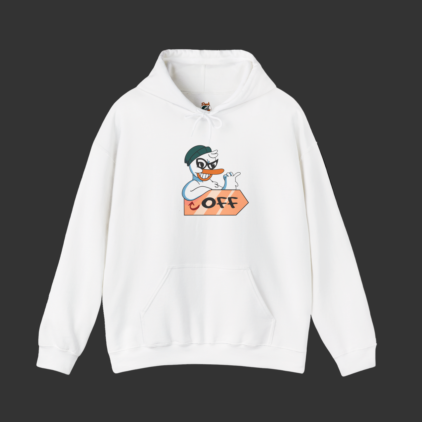 Duck Off Unisex Streetwear Hoodie - When "no" isn't enough, say it with a hoodie