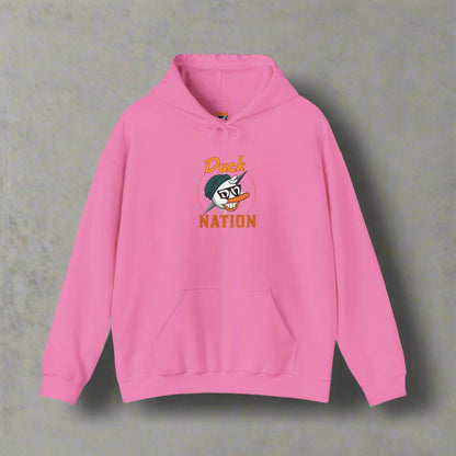 Duck Nation Hoodie - Bold Rebellious Flock Leader Design