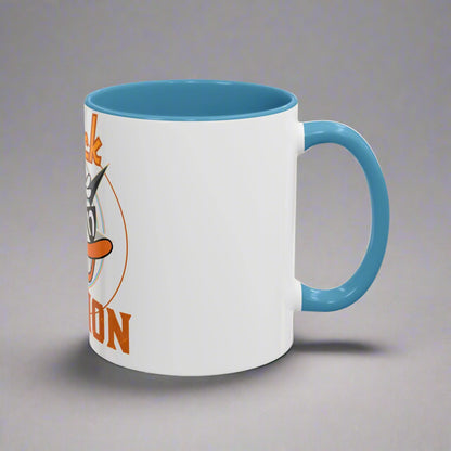Duck Nation Coffee/Tea Mug - Colorful Ceramic Mug for Coffee/Tea Lovers who display an attitude to life.