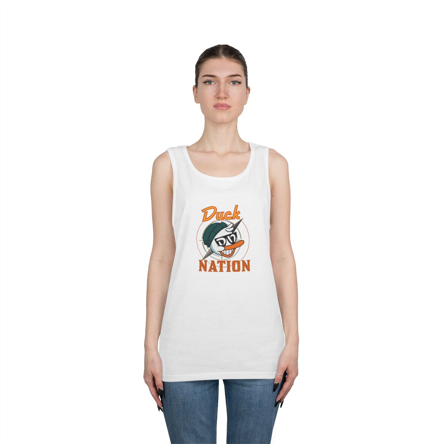 Duck Nation Tank Top - For the Quacker with Muscles and Attitude to Show