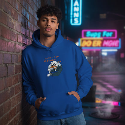 Tick Tock Unisex Hoodie – Warm Body. Cold Attitude