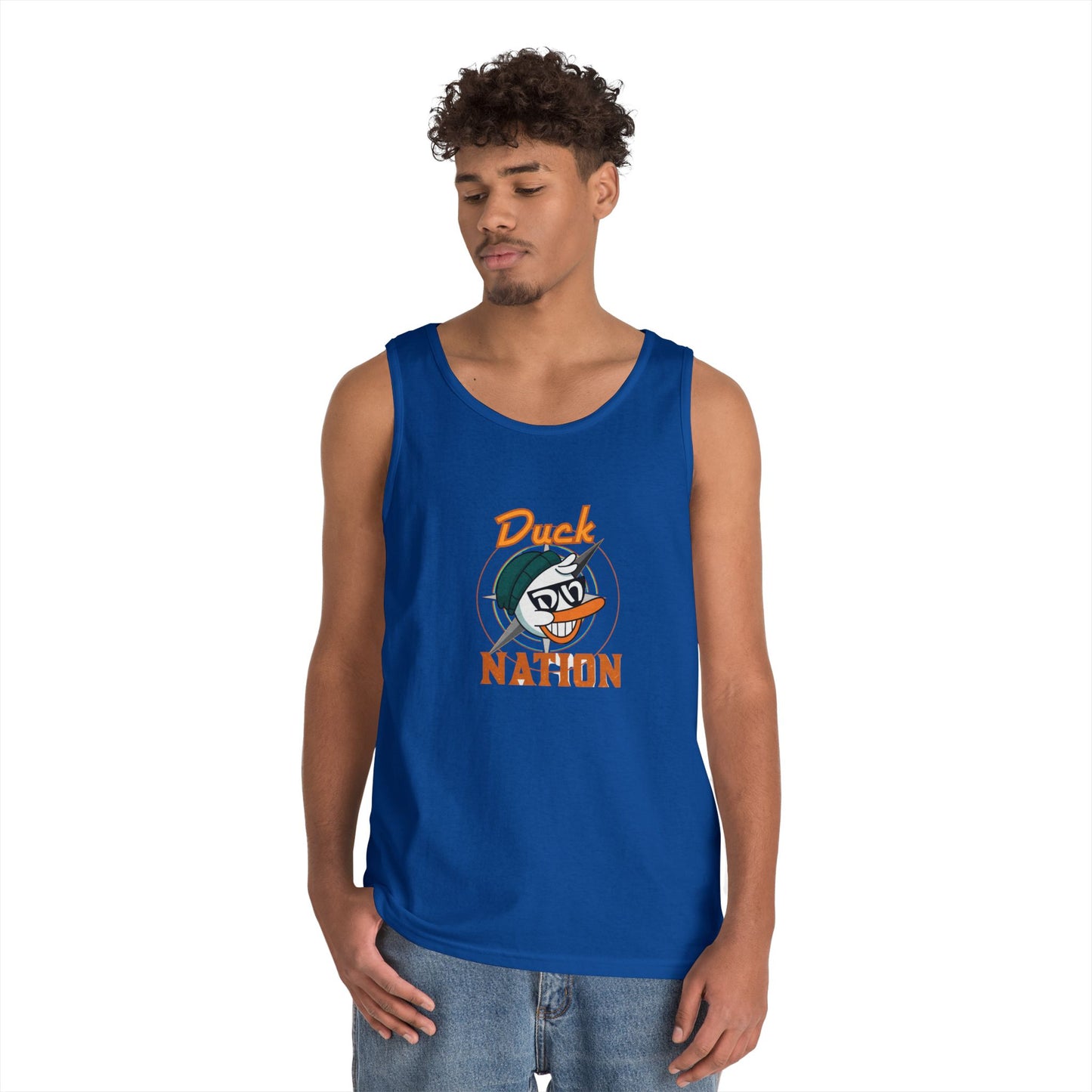 Duck Nation Tank Top - For the Quacker with Muscles and Attitude to Show
