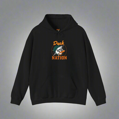 Duck Nation Hoodie - Bold Rebellious Flock Leader Design