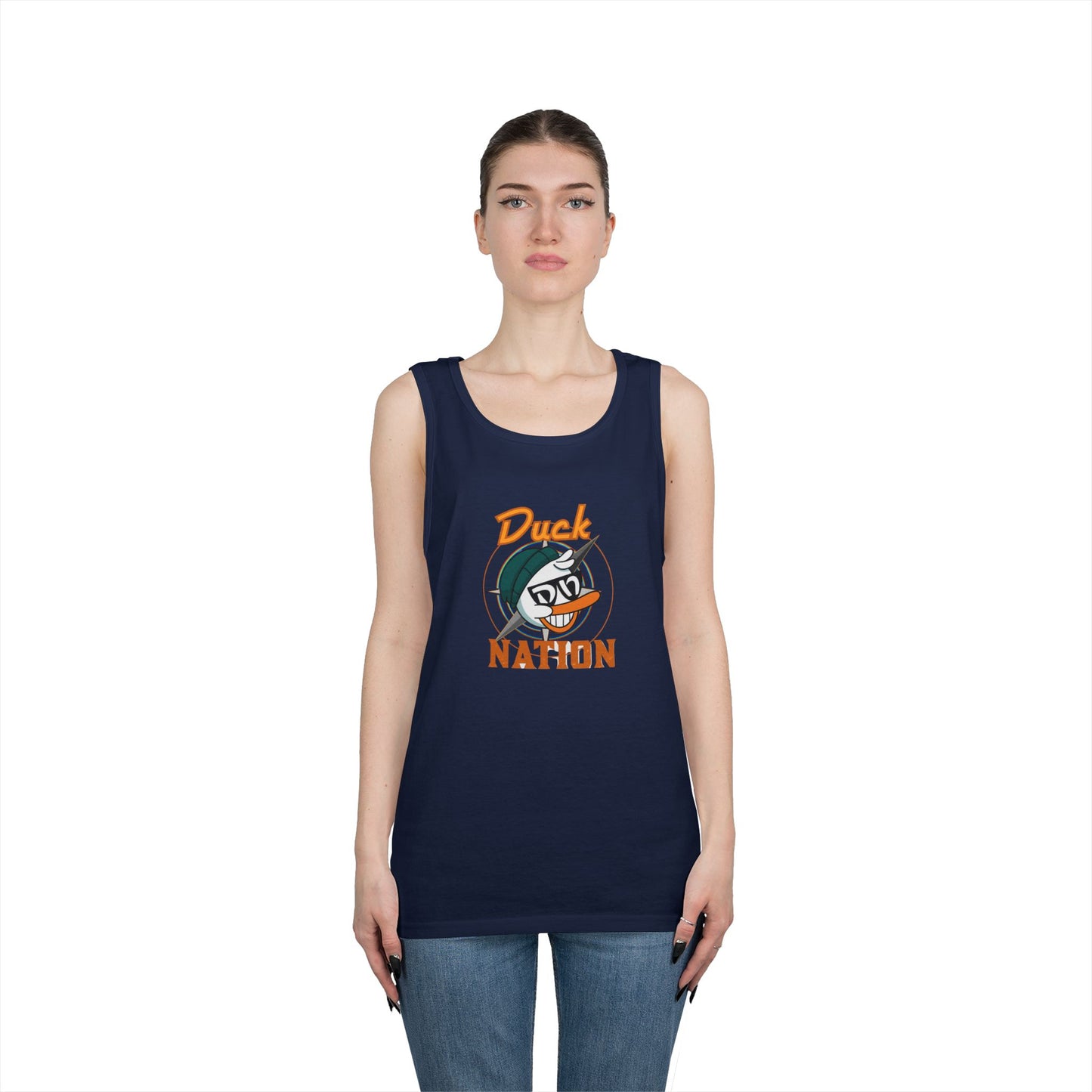 Duck Nation Tank Top - For the Quacker with Muscles and Attitude to Show