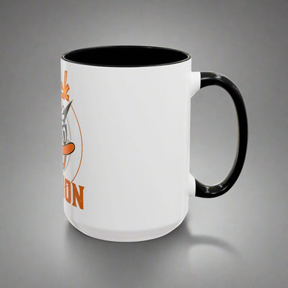 Duck Nation Coffee/Tea Mug - Colorful Ceramic Mug for Coffee/Tea Lovers who display an attitude to life.