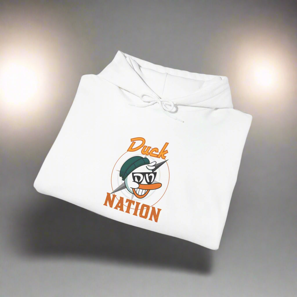 Duck Nation Hoodie - Bold Rebellious Flock Leader Design