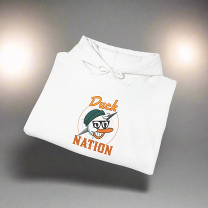 Duck Nation Hoodie - Bold Rebellious Flock Leader Design
