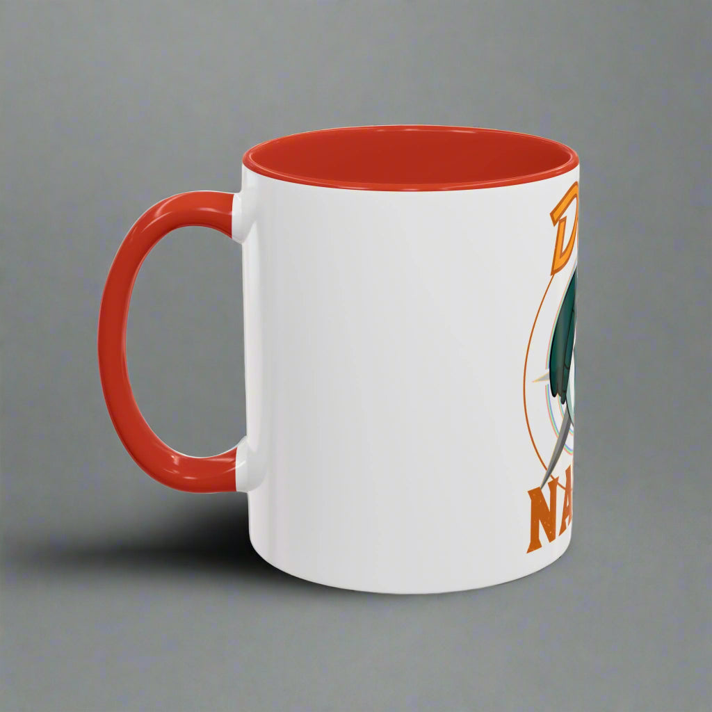 Duck Nation Coffee/Tea Mug - Colorful Ceramic Mug for Coffee/Tea Lovers who display an attitude to life.