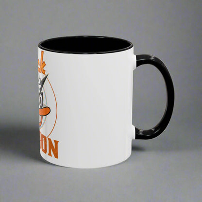 Duck Nation Coffee/Tea Mug - Colorful Ceramic Mug for Coffee/Tea Lovers who display an attitude to life.