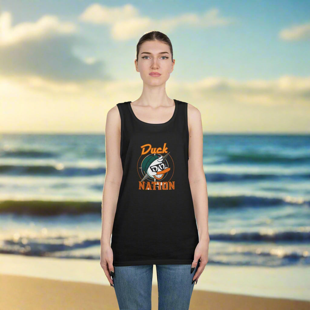 Duck Nation Tank Top - For the Quacker with Muscles and Attitude to Show