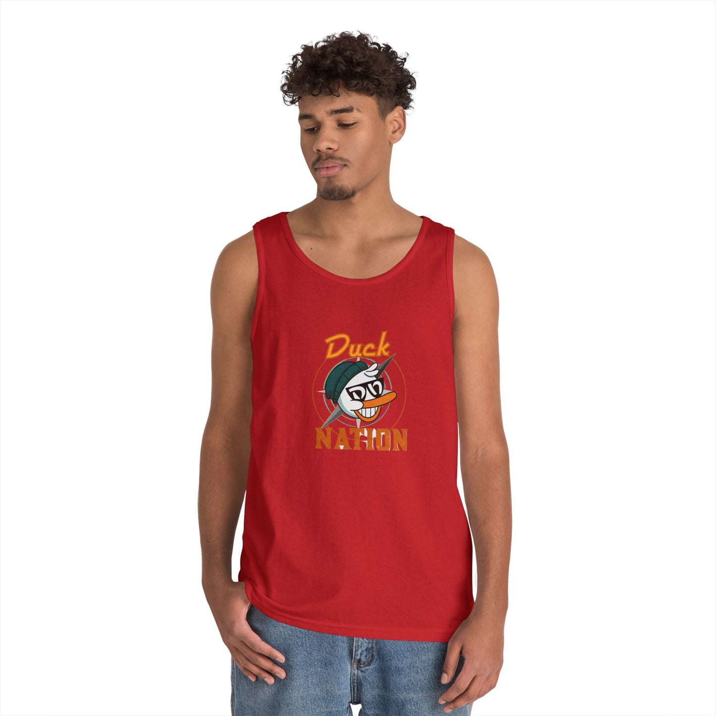 Duck Nation Tank Top - For the Quacker with Muscles and Attitude to Show
