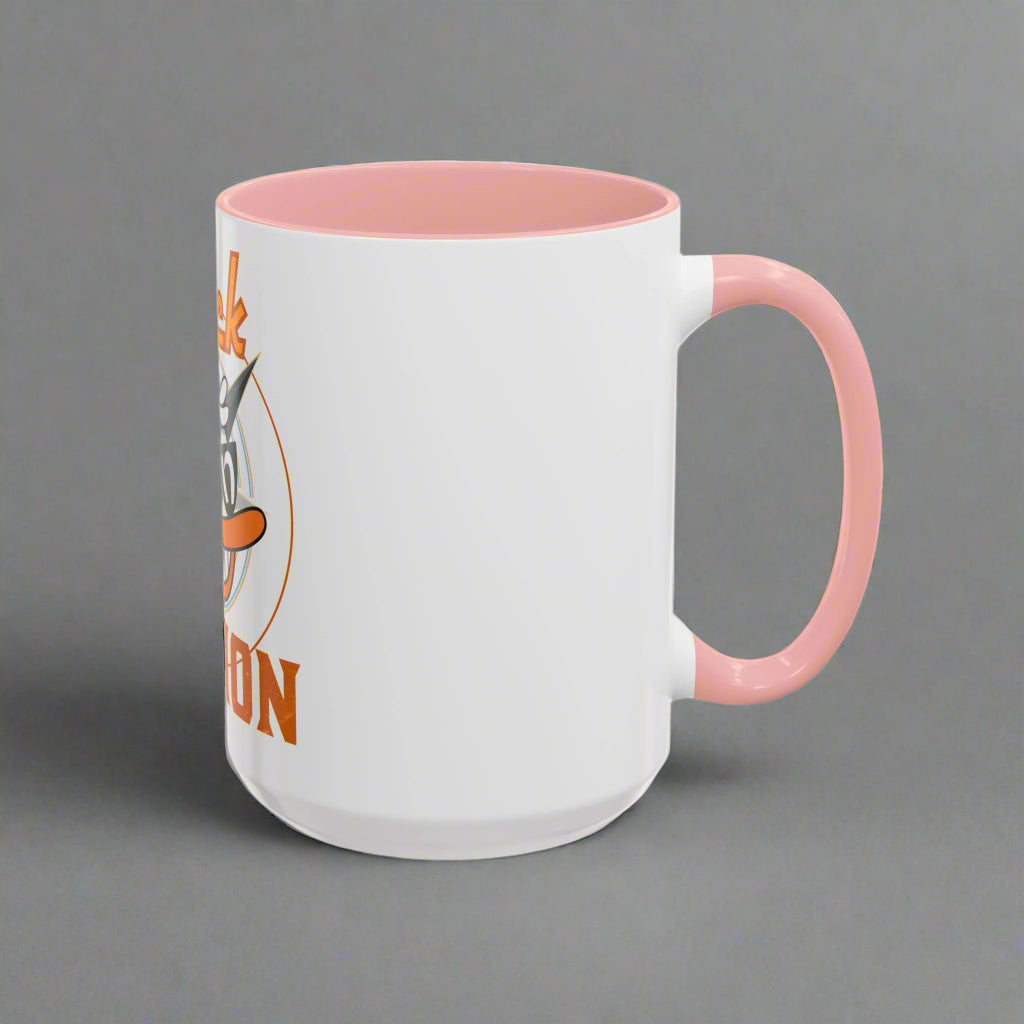 Duck Nation Coffee/Tea Mug - Colorful Ceramic Mug for Coffee/Tea Lovers who display an attitude to life.