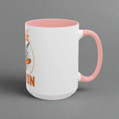 Duck Nation Coffee/Tea Mug - Colorful Ceramic Mug for Coffee/Tea Lovers who display an attitude to life.