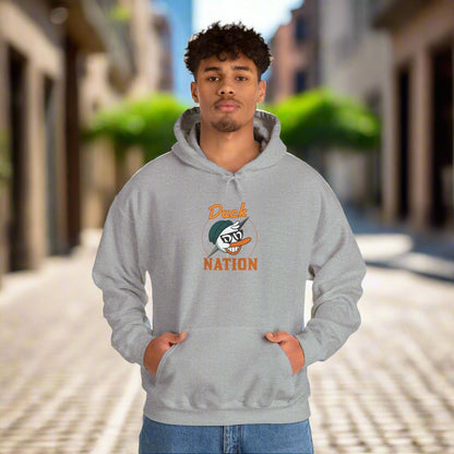 Duck Nation Hoodie - Bold Rebellious Flock Leader Design