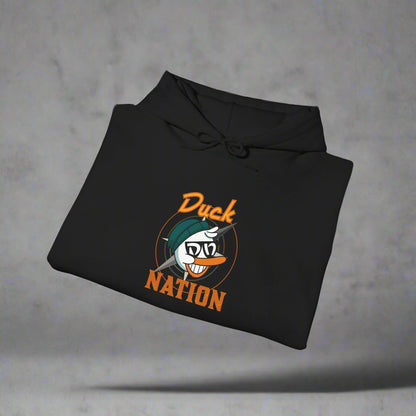 Duck Nation Hoodie - Bold Rebellious Flock Leader Design