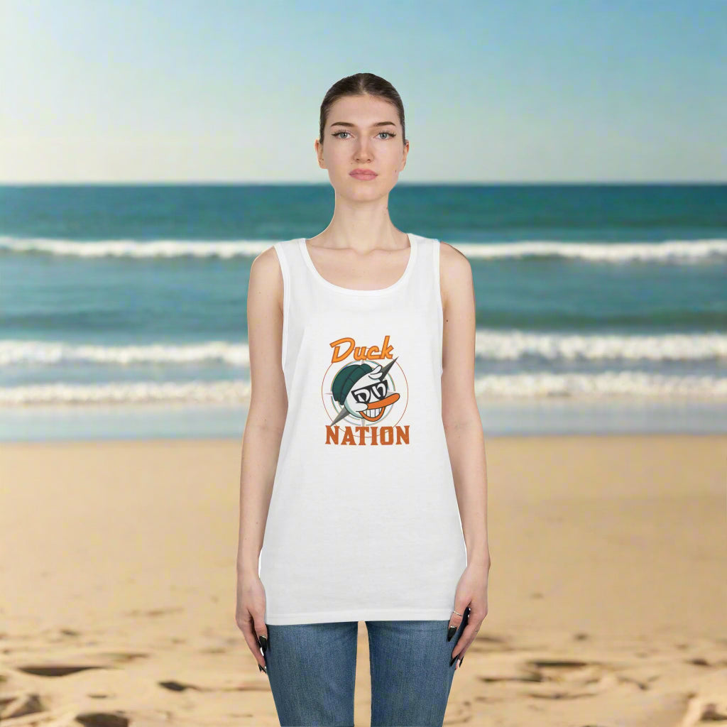 Duck Nation Tank Top - For the Quacker with Muscles and Attitude to Show