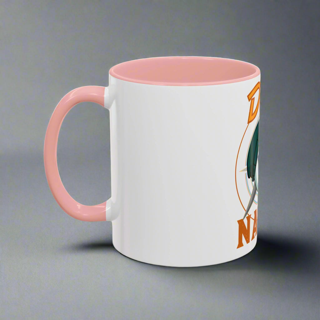 Duck Nation Coffee/Tea Mug - Colorful Ceramic Mug for Coffee/Tea Lovers who display an attitude to life.