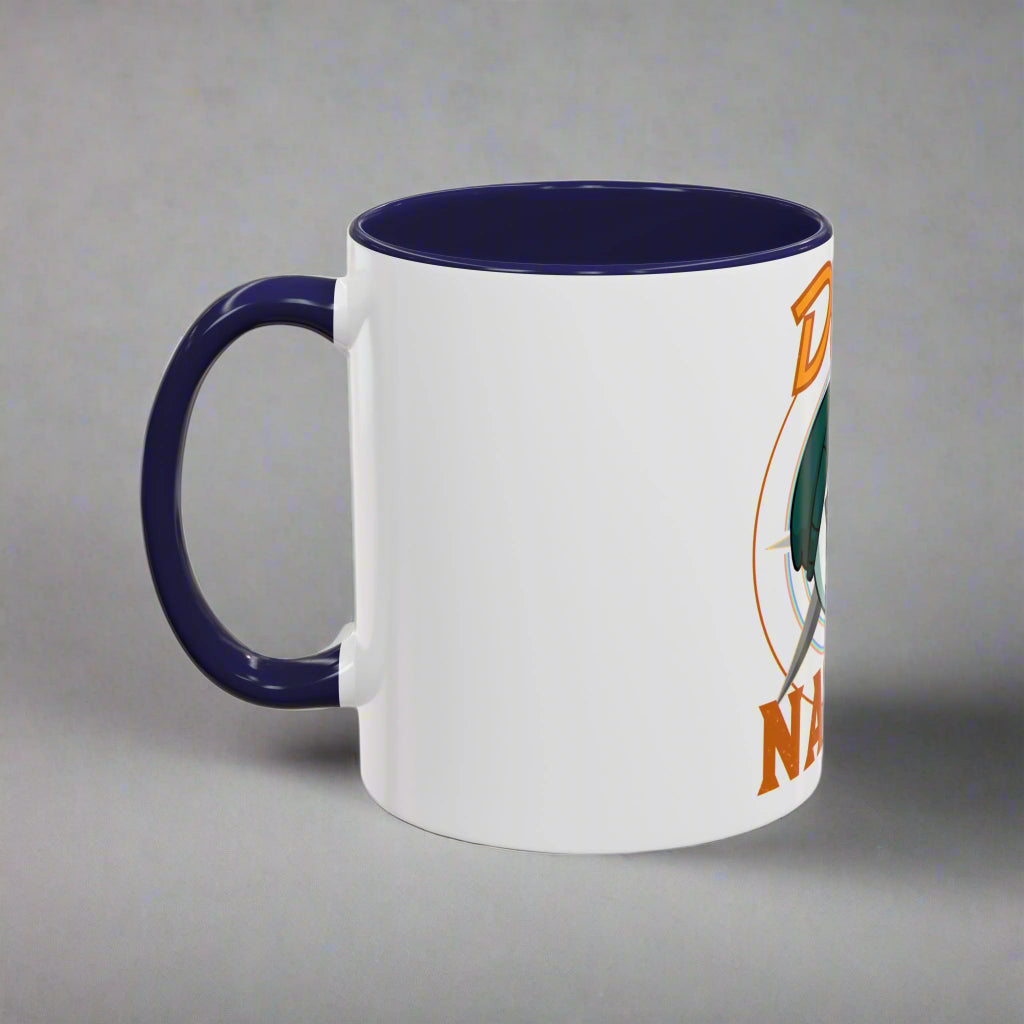 Duck Nation Coffee/Tea Mug - Colorful Ceramic Mug for Coffee/Tea Lovers who display an attitude to life.
