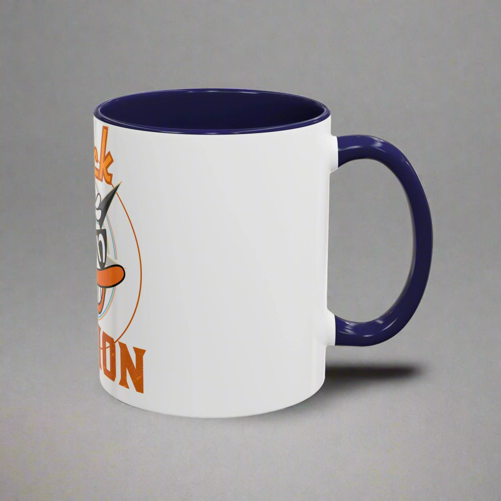 Duck Nation Coffee/Tea Mug - Colorful Ceramic Mug for Coffee/Tea Lovers who display an attitude to life.