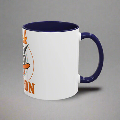 Duck Nation Coffee/Tea Mug - Colorful Ceramic Mug for Coffee/Tea Lovers who display an attitude to life.