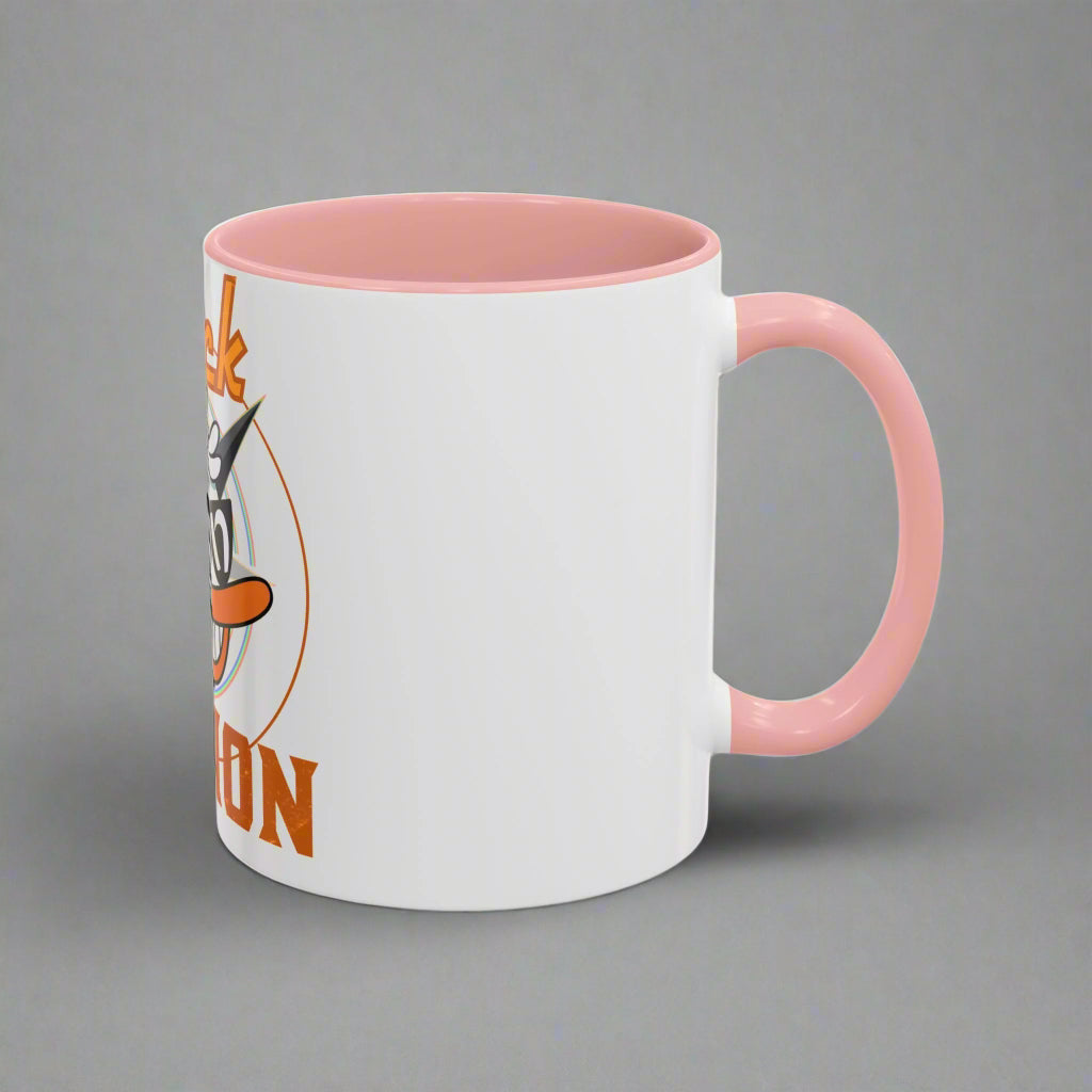 Duck Nation Coffee/Tea Mug - Colorful Ceramic Mug for Coffee/Tea Lovers who display an attitude to life.