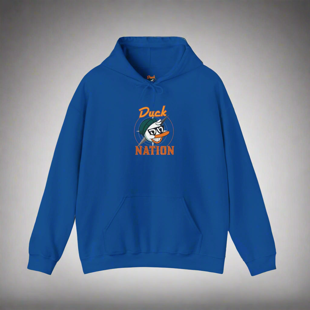 Duck Nation Hoodie - Bold Rebellious Flock Leader Design