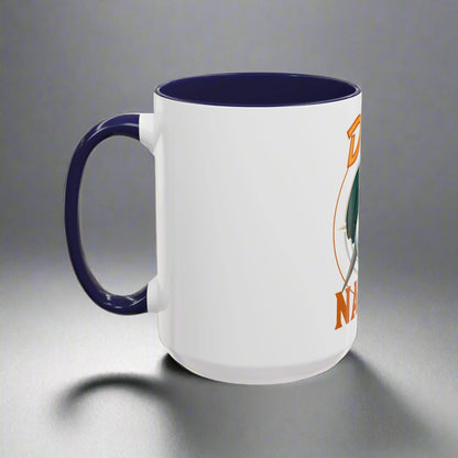 Duck Nation Coffee/Tea Mug - Colorful Ceramic Mug for Coffee/Tea Lovers who display an attitude to life.
