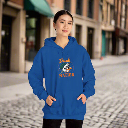 Duck Nation Hoodie - Bold Rebellious Flock Leader Design