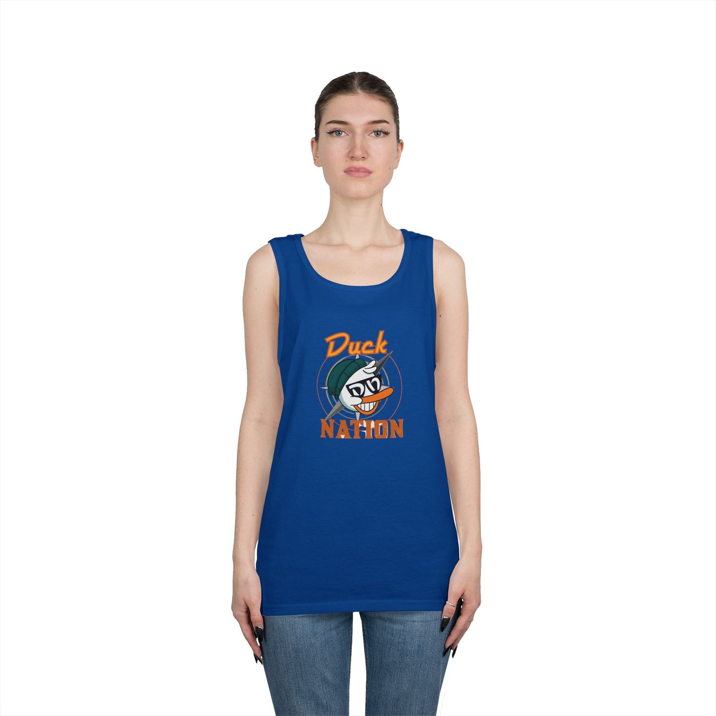 Duck Nation Tank Top - For the Quacker with Muscles and Attitude to Show