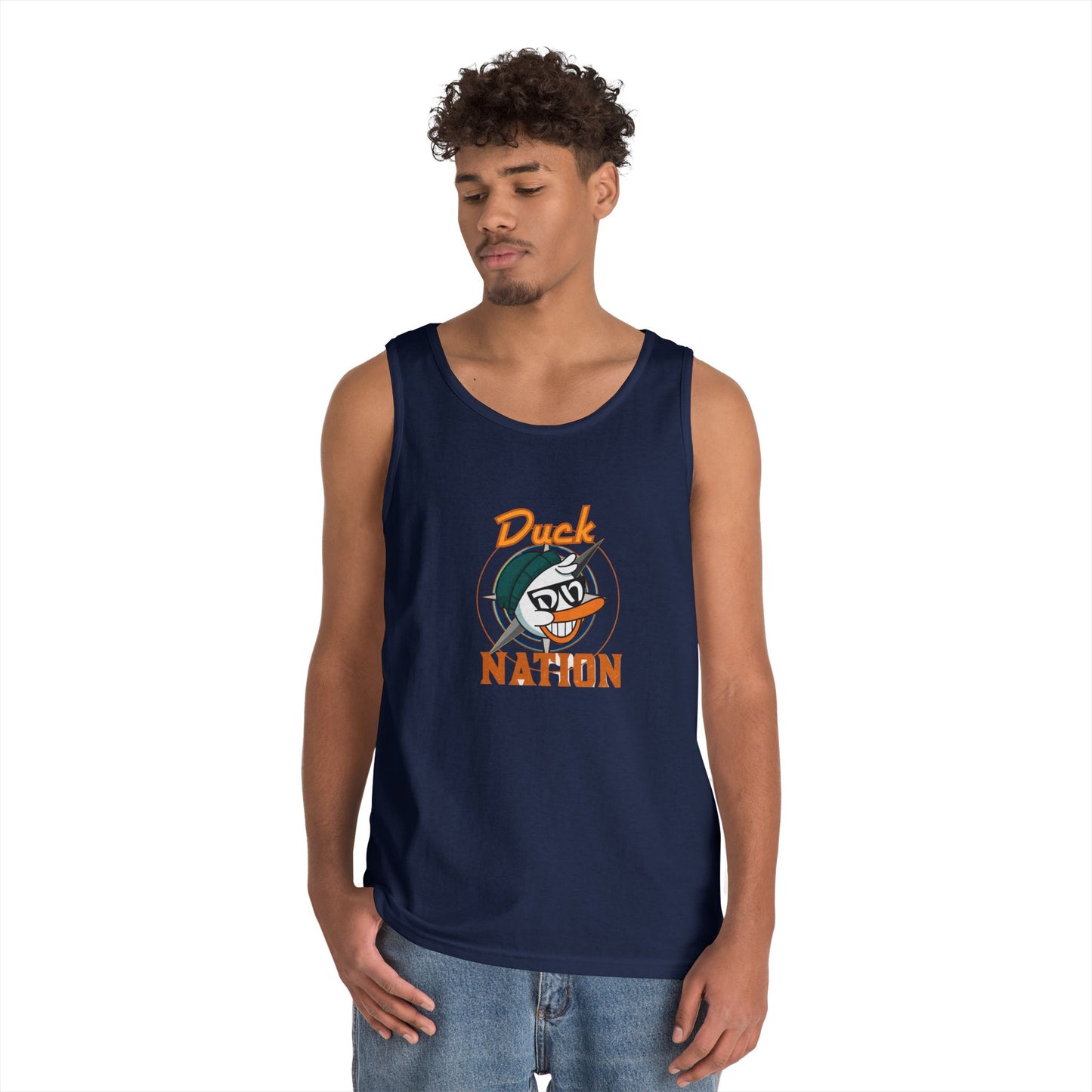 Duck Nation Tank Top - For the Quacker with Muscles and Attitude to Show