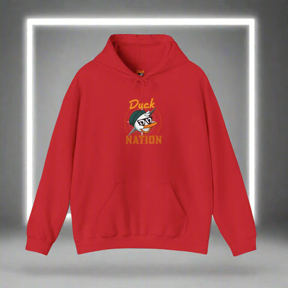 Duck Nation Hoodie - Bold Rebellious Flock Leader Design