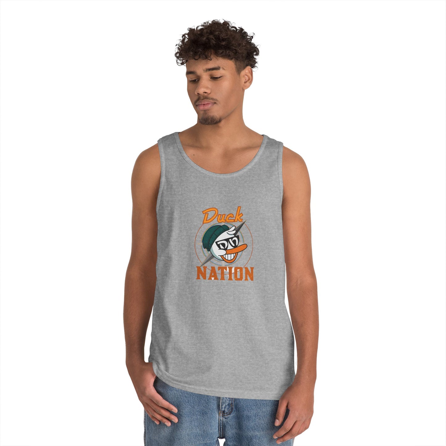 Duck Nation Tank Top - For the Quacker with Muscles and Attitude to Show