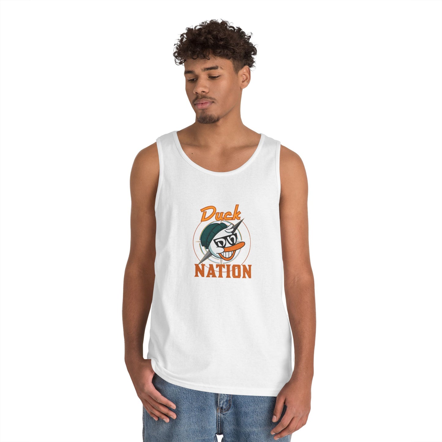 Duck Nation Tank Top - For the Quacker with Muscles and Attitude to Show