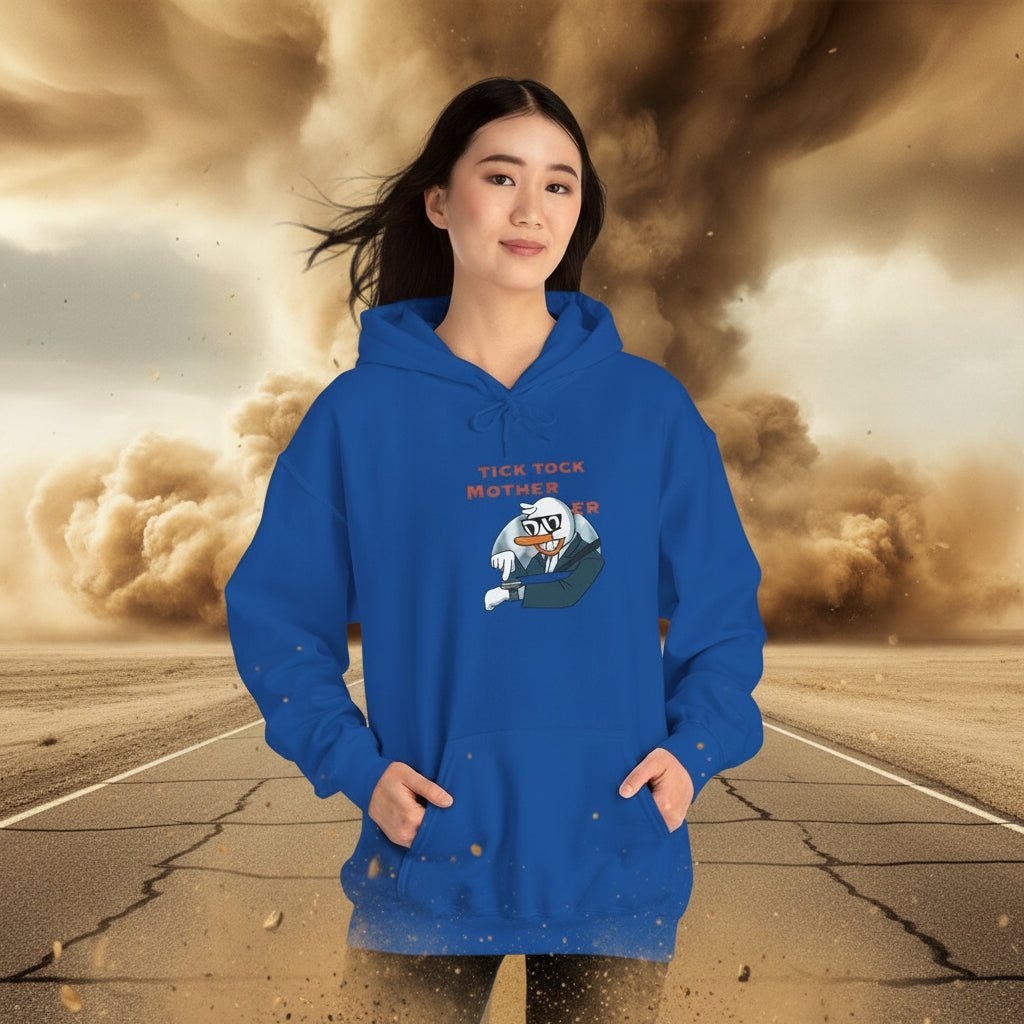 Tick Tock Unisex Hoodie – Warm Body. Cold Attitude