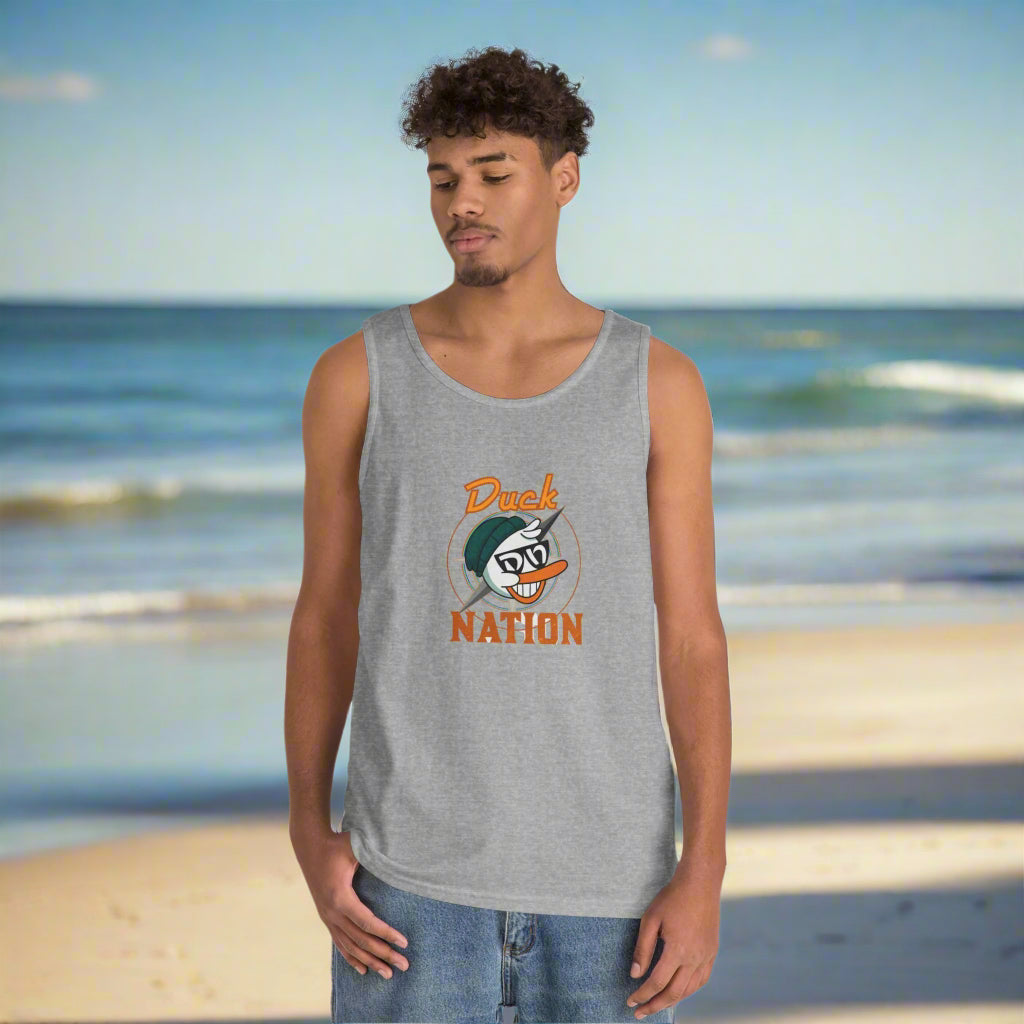 Duck Nation Tank Top - For the Quacker with Muscles and Attitude to Show
