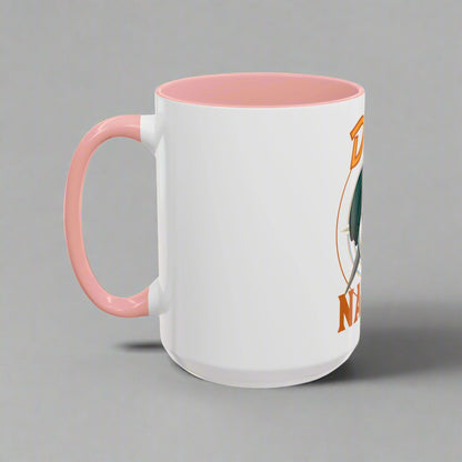 Duck Nation Coffee/Tea Mug - Colorful Ceramic Mug for Coffee/Tea Lovers who display an attitude to life.