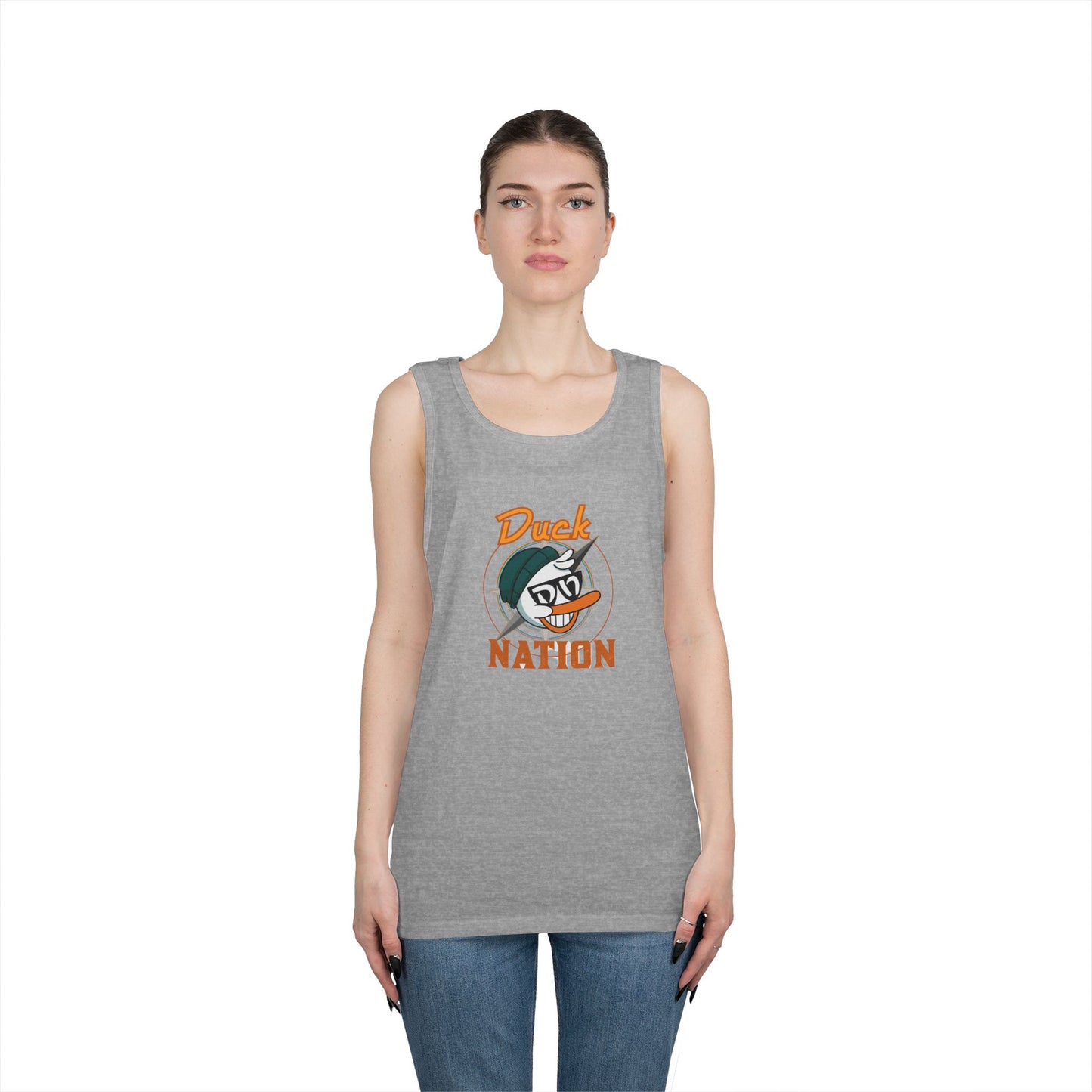 Duck Nation Tank Top - For the Quacker with Muscles and Attitude to Show