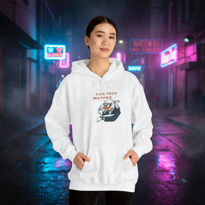 Tick Tock Unisex Hoodie – Warm Body. Cold Attitude