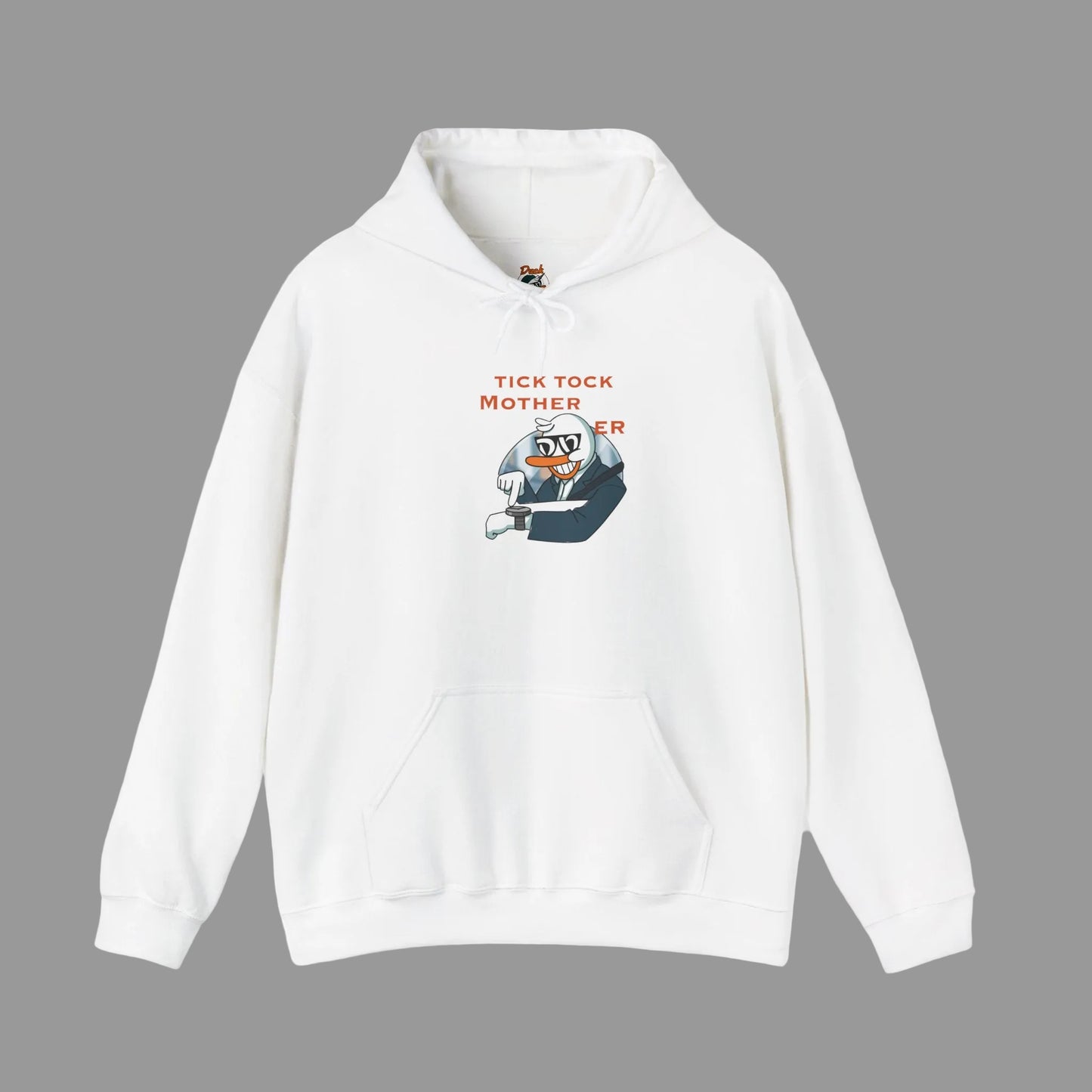 Tick Tock Unisex Hoodie – Warm Body. Cold Attitude