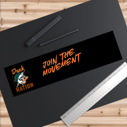 Duck Nation - Join the Movement Bumper Stickers | Launch Sticker for Duck Nation