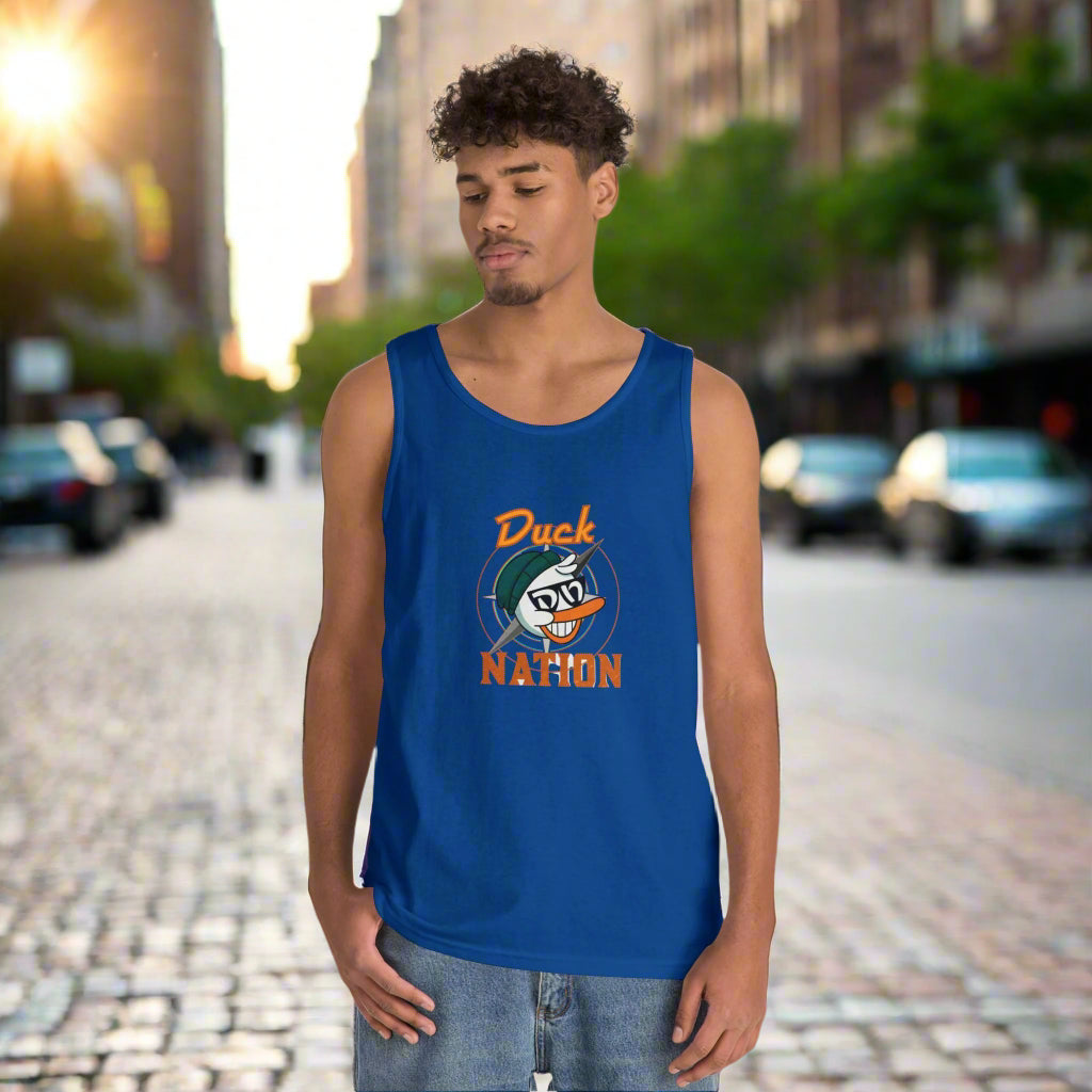 Duck Nation Tank Top - For the Quacker with Muscles and Attitude to Show
