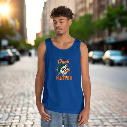 Duck Nation Tank Top - For the Quacker with Muscles and Attitude to Show