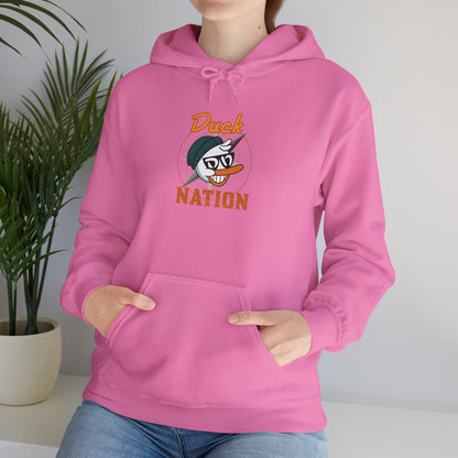 Duck Nation Hoodie - Bold Rebellious Flock Leader Design