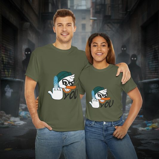 Duck You Unisex Streetwear Tee - Sometimes, two words say it all.