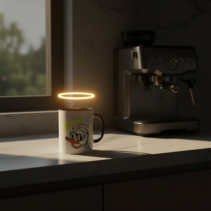 Holy Duck Coffee / Tea Mug - Sip holy. Stay cheeky.