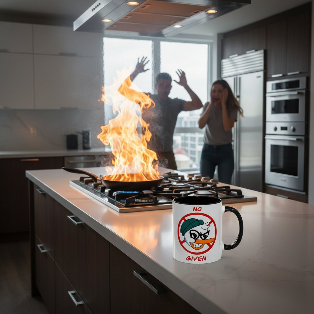 No Ducks Given Coffee / Tea Mug - Coffee first. Zero ducks after.